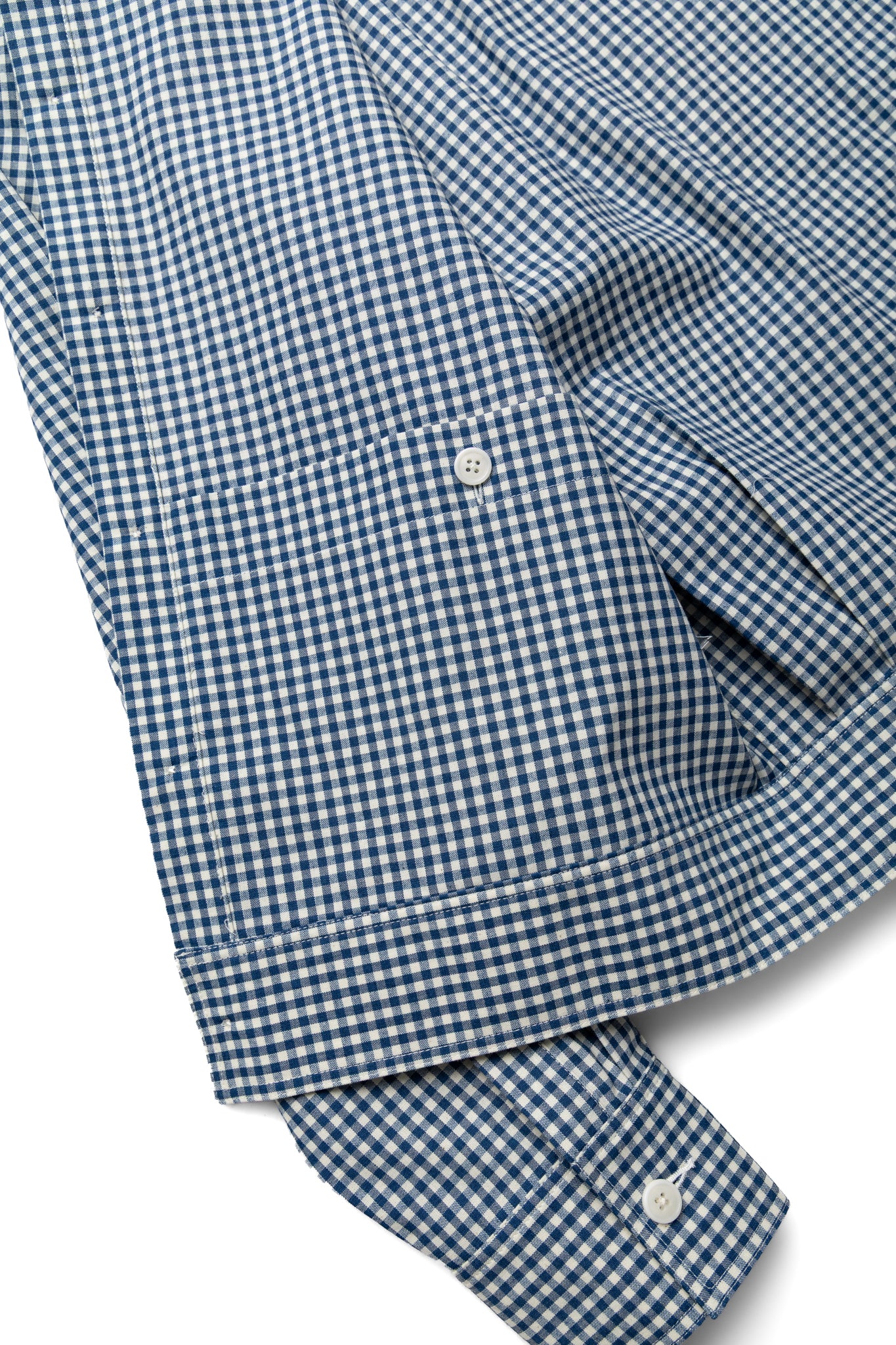 Pocket Picnic Shirt - Blue Gingham - Image 11