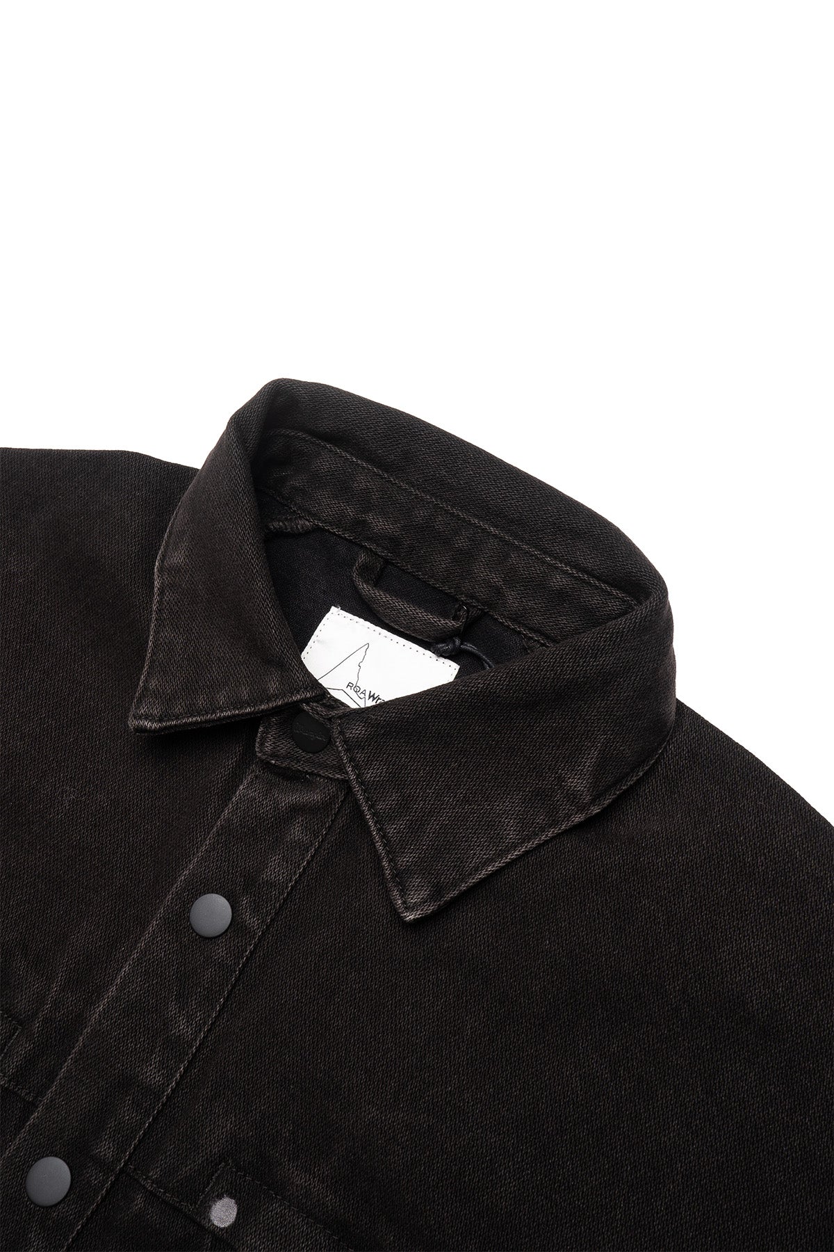 ROA x Wrangler Lona Denim Shirt - Dark Brown - Image 3