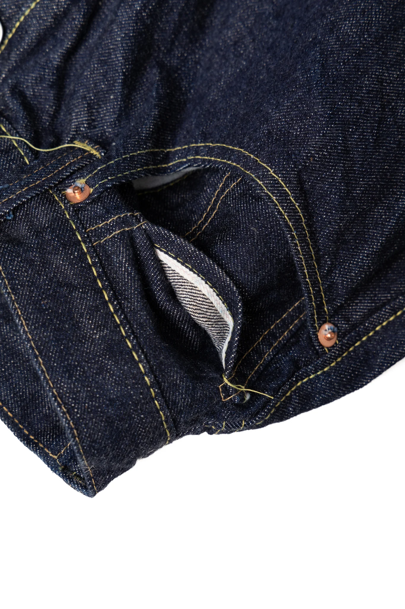 S0105W-24 WWll Model Brown Cotton Denim Pants - Image 12