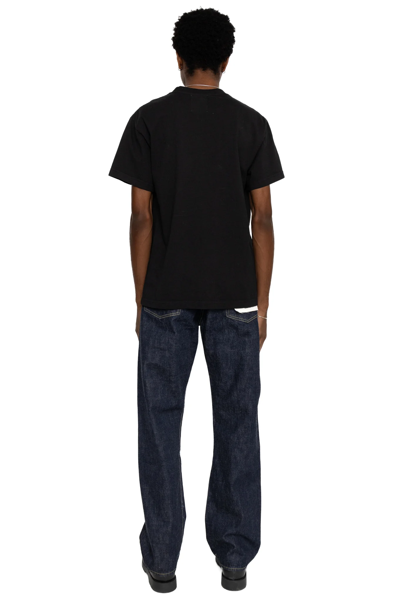S0105W-24 WWll Model Brown Cotton Denim Pants - Image 5