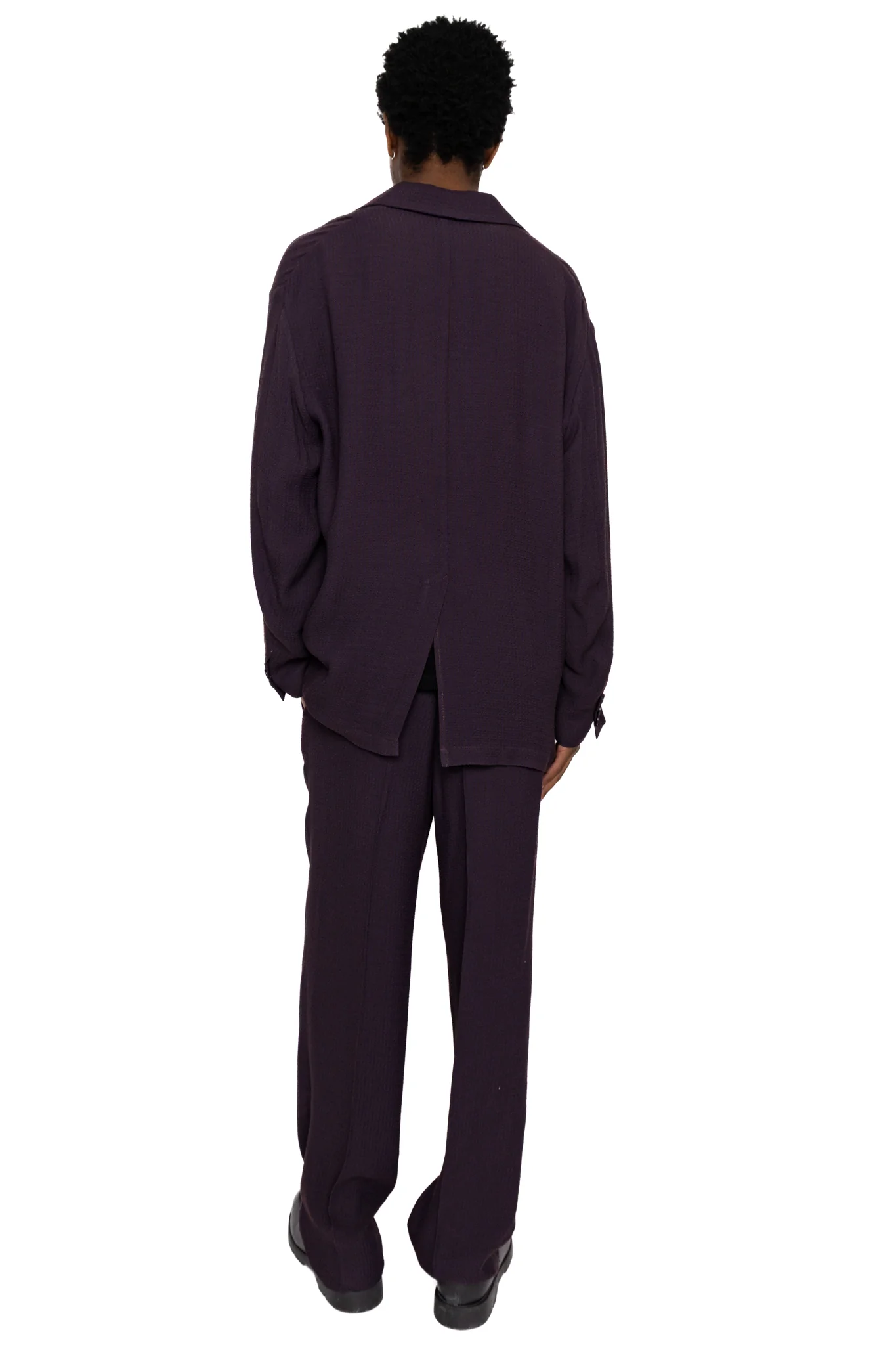 Sack Jacket Stripe Karsey - Brown - Image 4