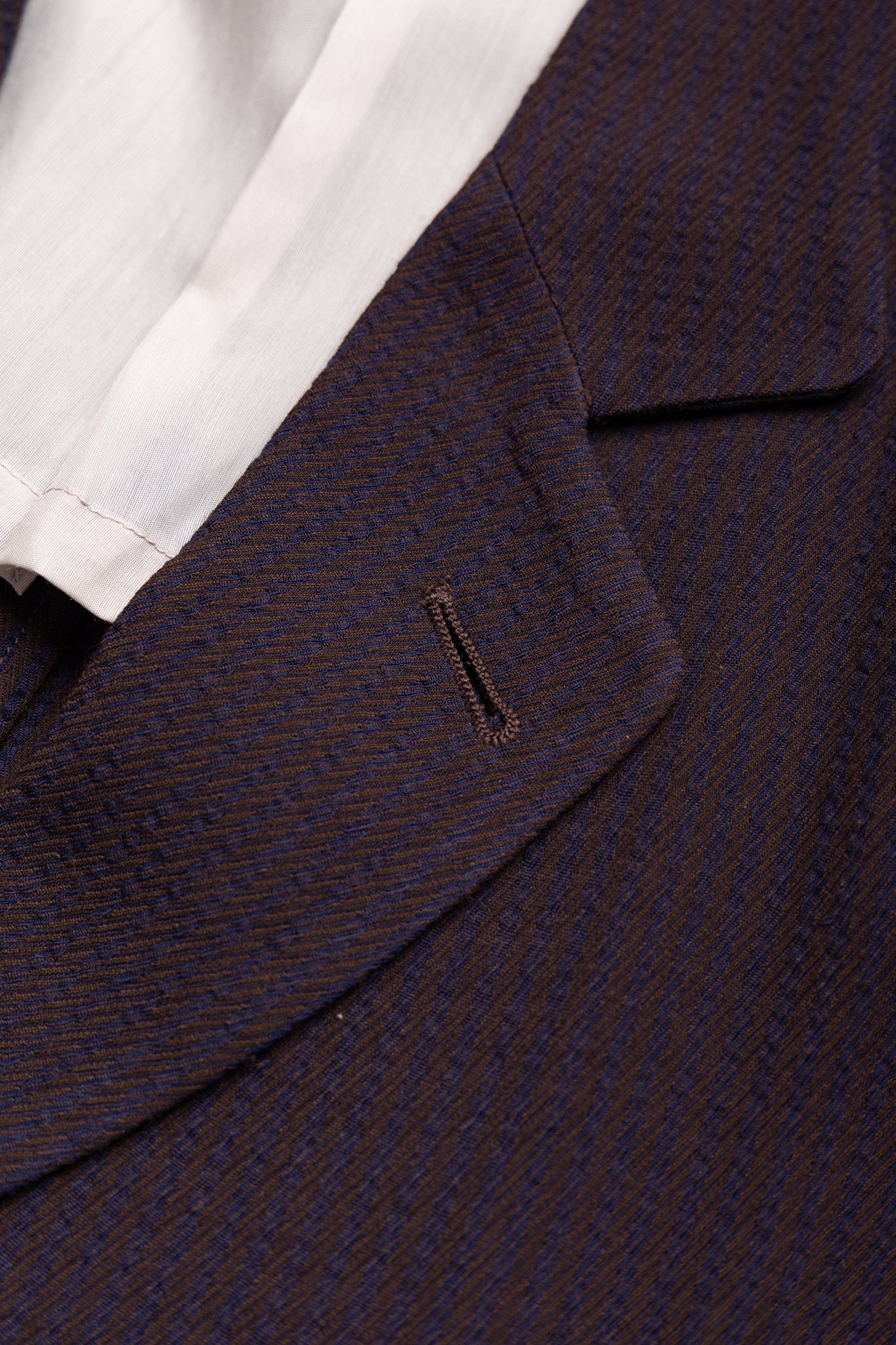 Sack Jacket Stripe Karsey - Brown - Image 6