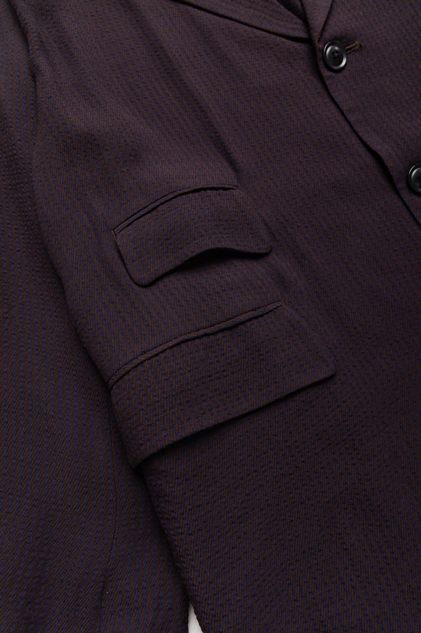 Sack Jacket Stripe Karsey - Brown - Image 7
