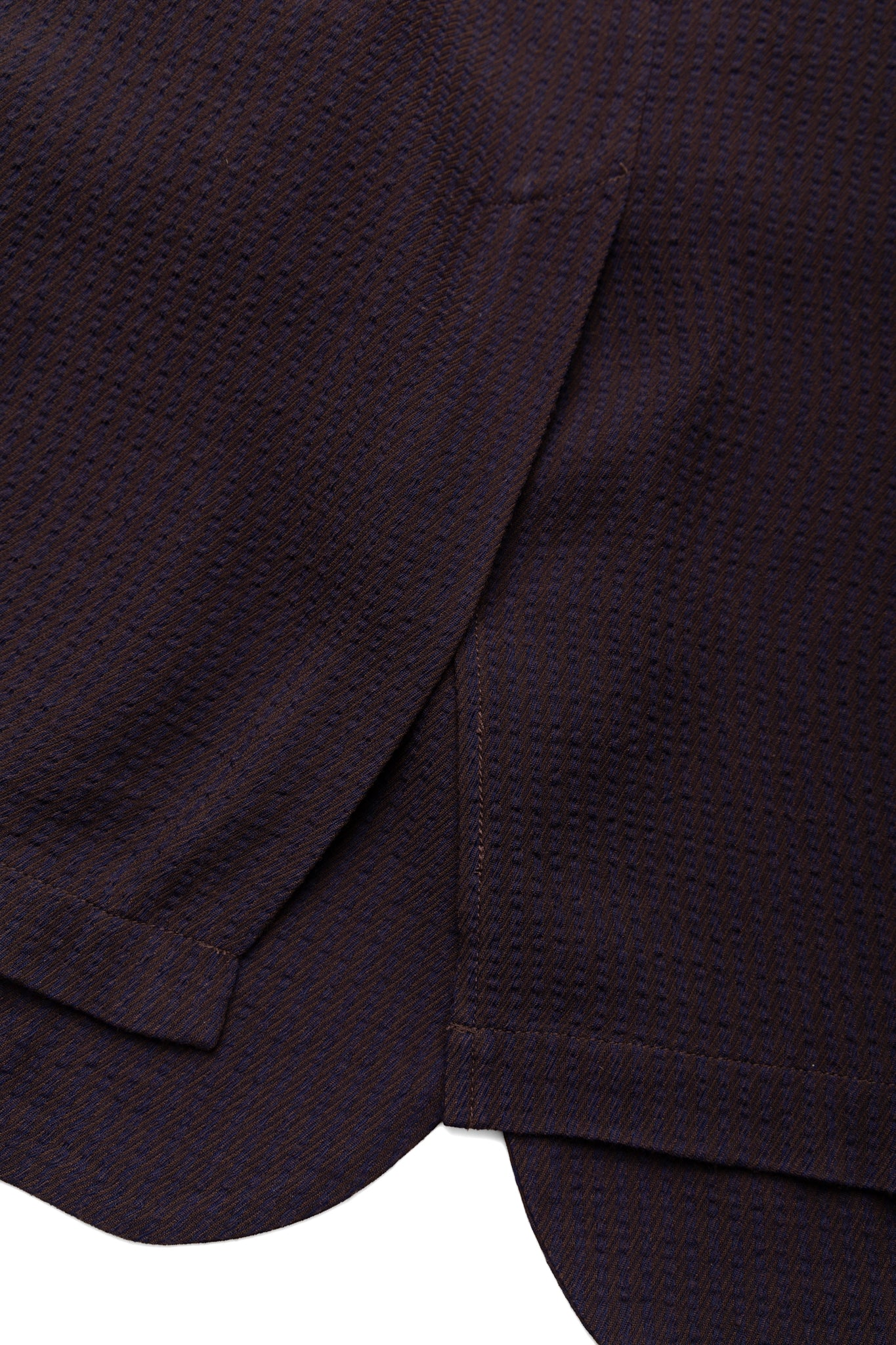 Sack Jacket Stripe Karsey - Brown - Image 8