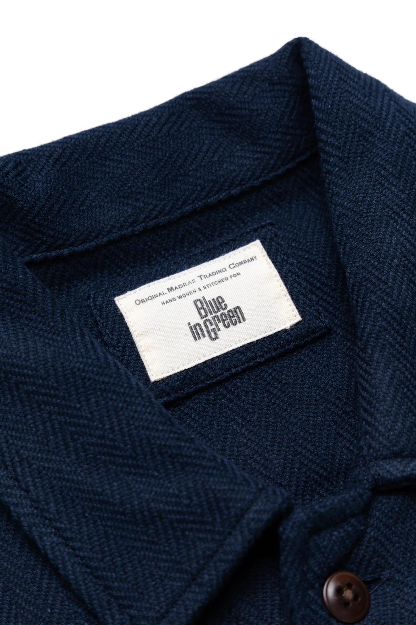 Shirt Jacket (Blue in Green Fit) - Navy - Image 6