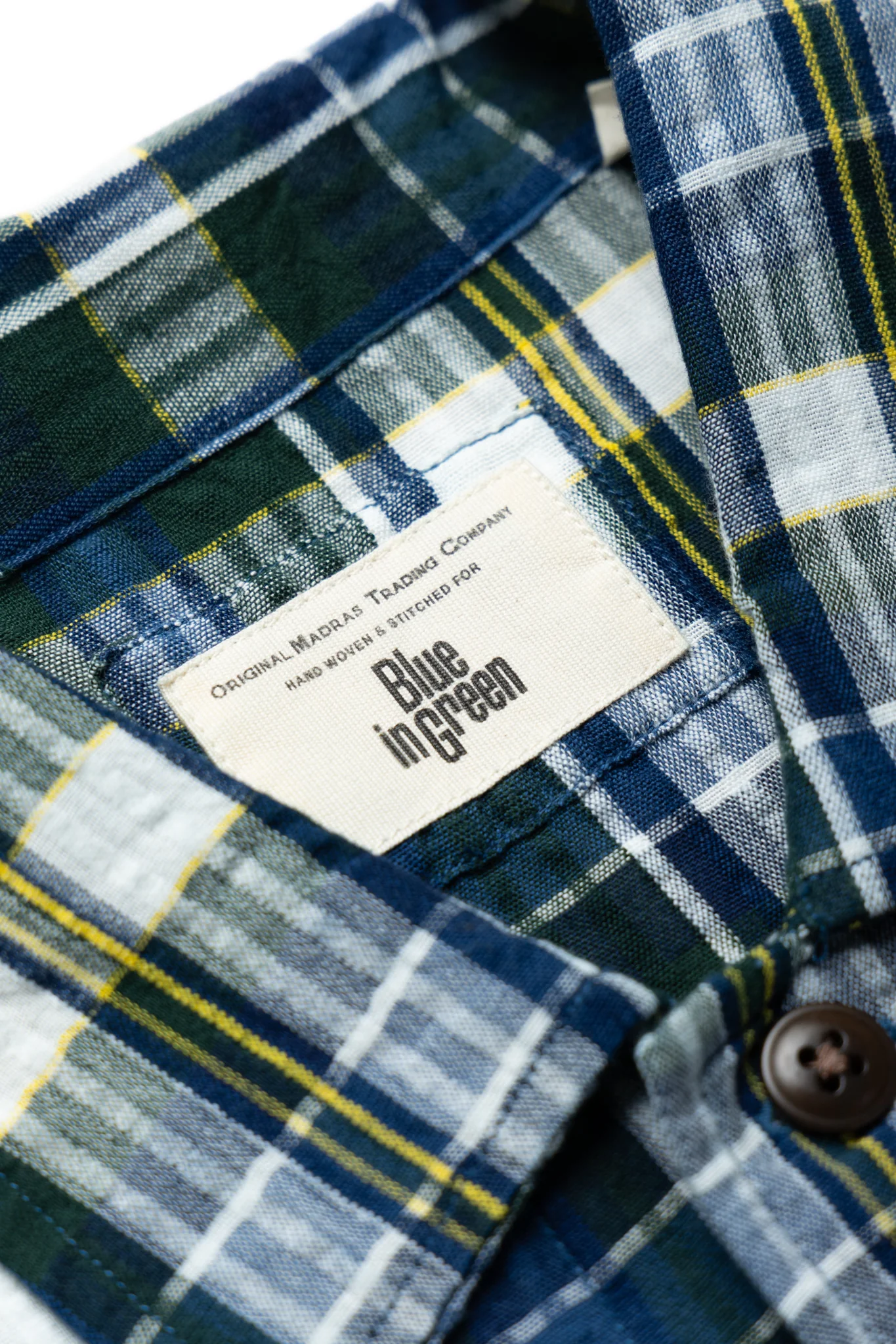 Shirt Jacket (Blue in Green Fit) - Navy Multi Check - Image 7