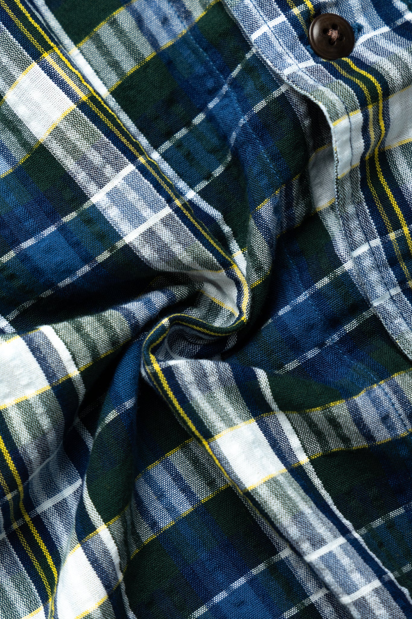 Shirt Jacket (Blue in Green Fit) - Navy Multi Check - Image 8