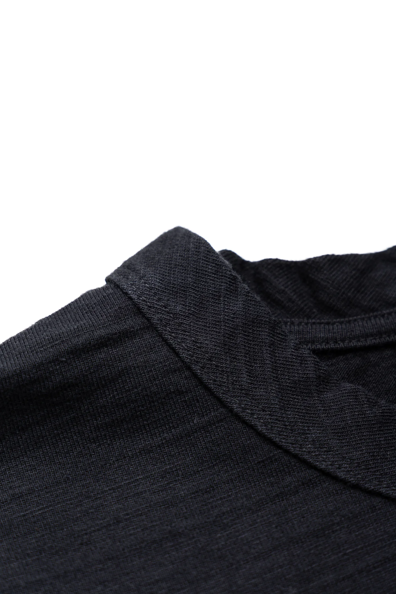 Slub Jersey S/S T-shirt - Black - Image 7