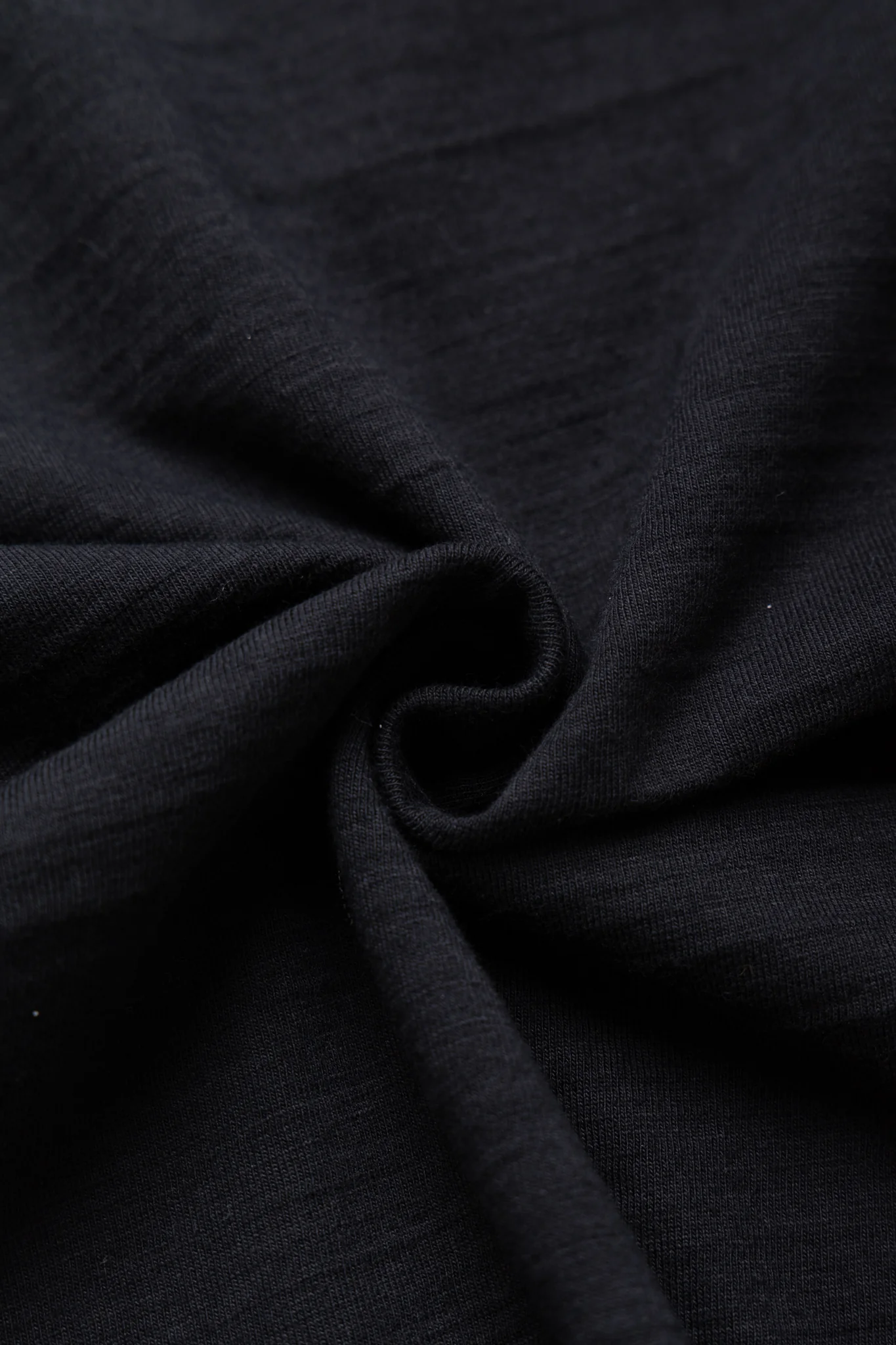 Slub Jersey S/S T-shirt - Black - Image 8