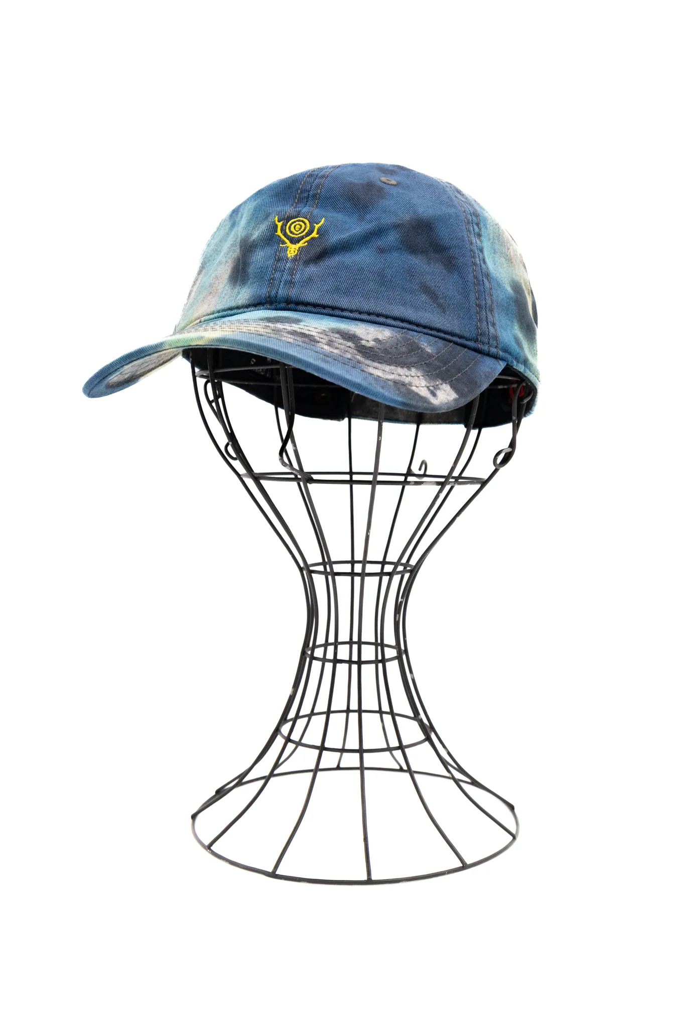 Strap Back Cap Tie Dye - Navy