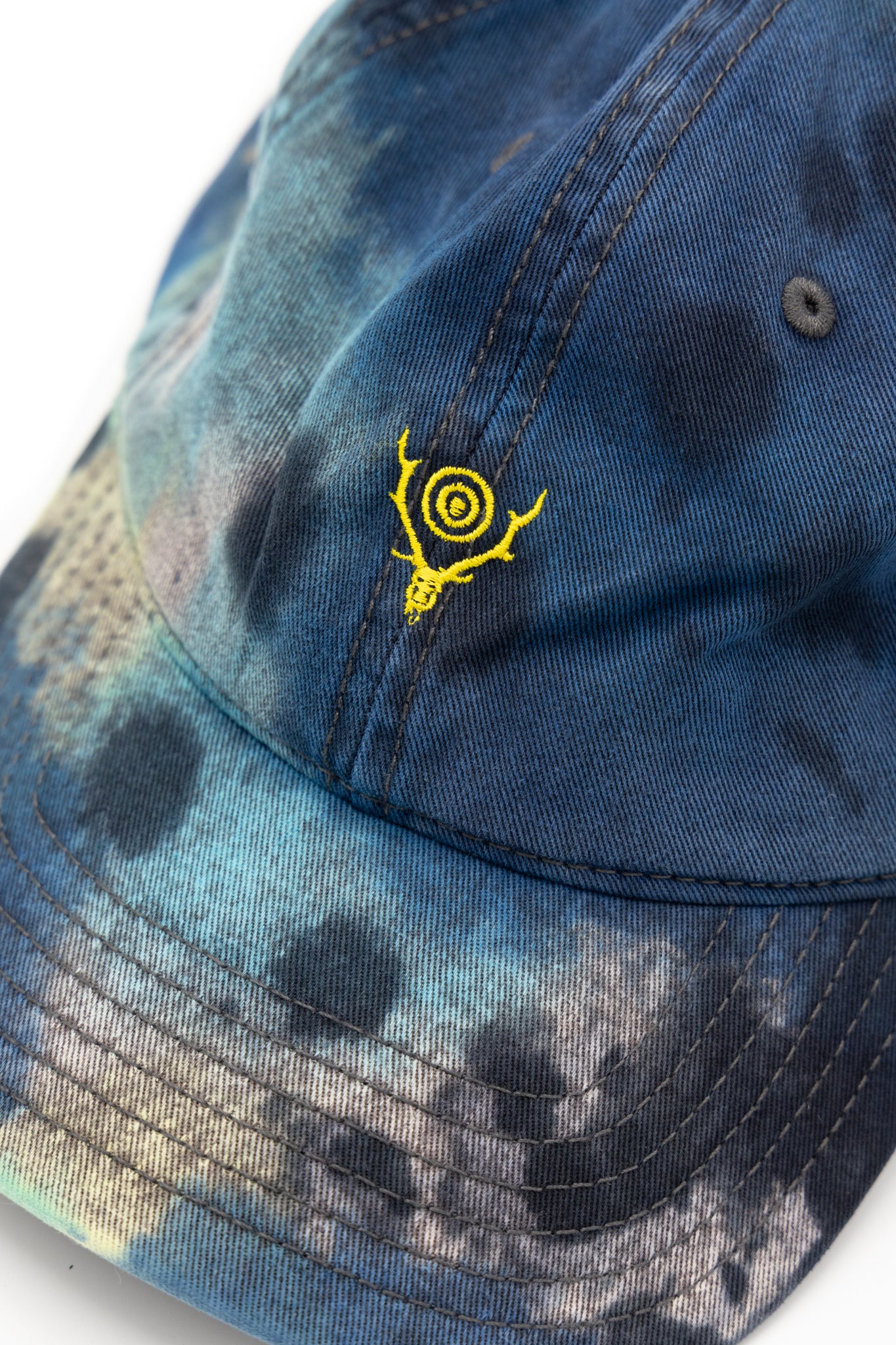 Strap Back Cap Tie Dye - Navy - Image 2