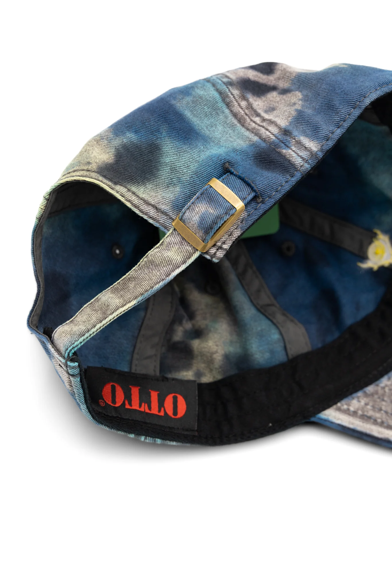 Strap Back Cap Tie Dye - Navy - Image 4