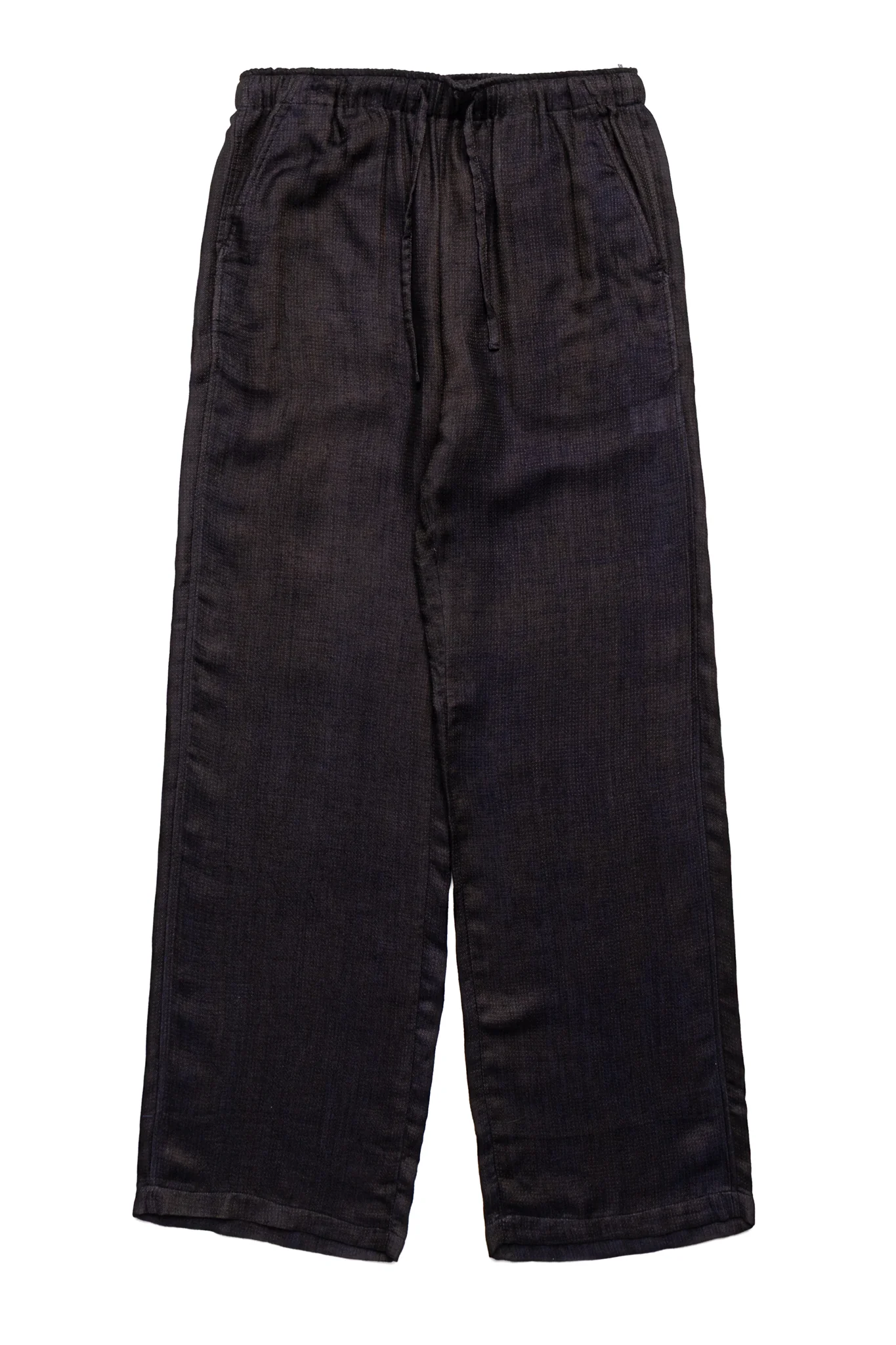 String Easy Pant Rayon Double Face Gauze - Purple
