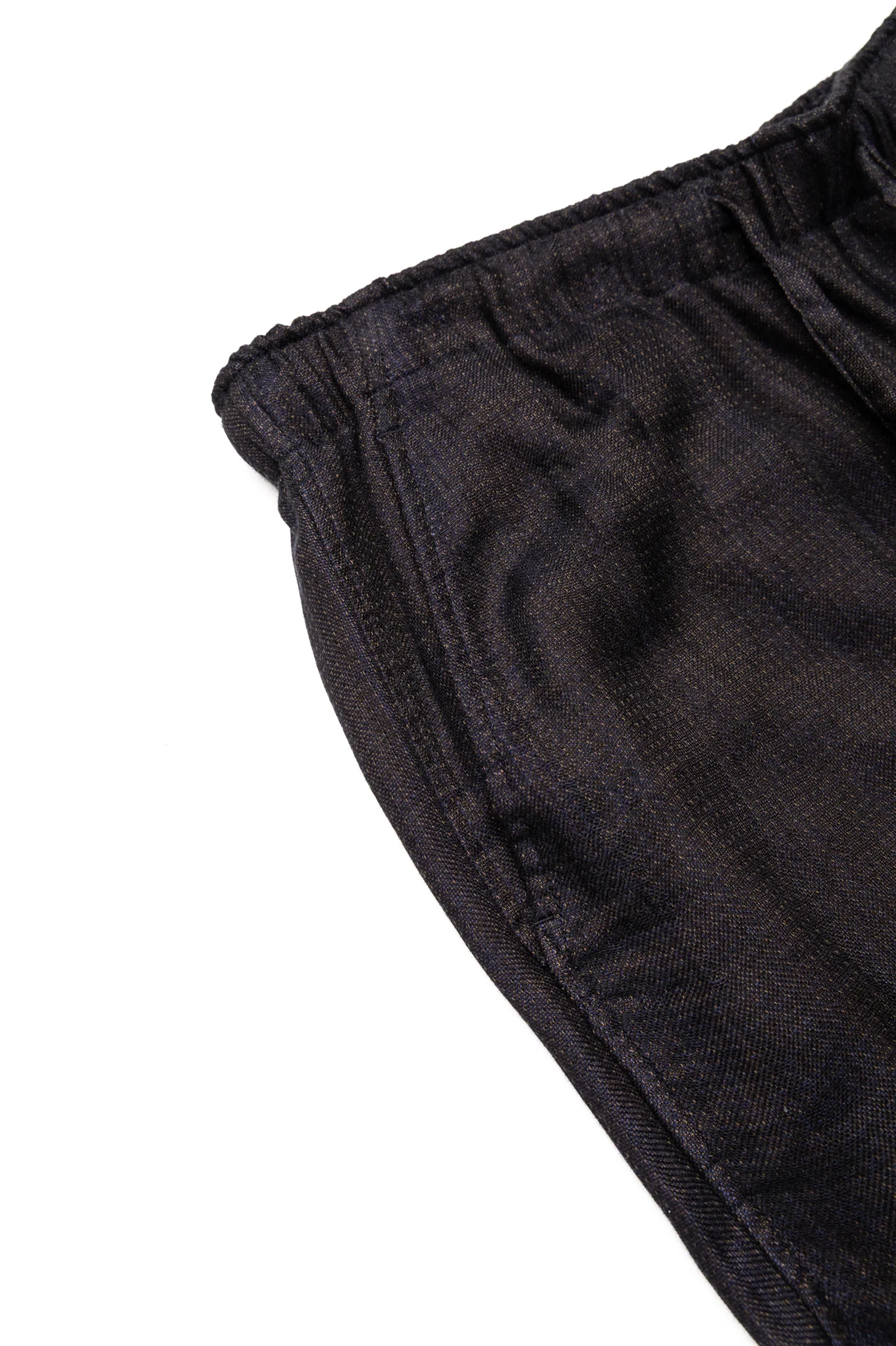 String Easy Pant Rayon Double Face Gauze - Purple - Image 6