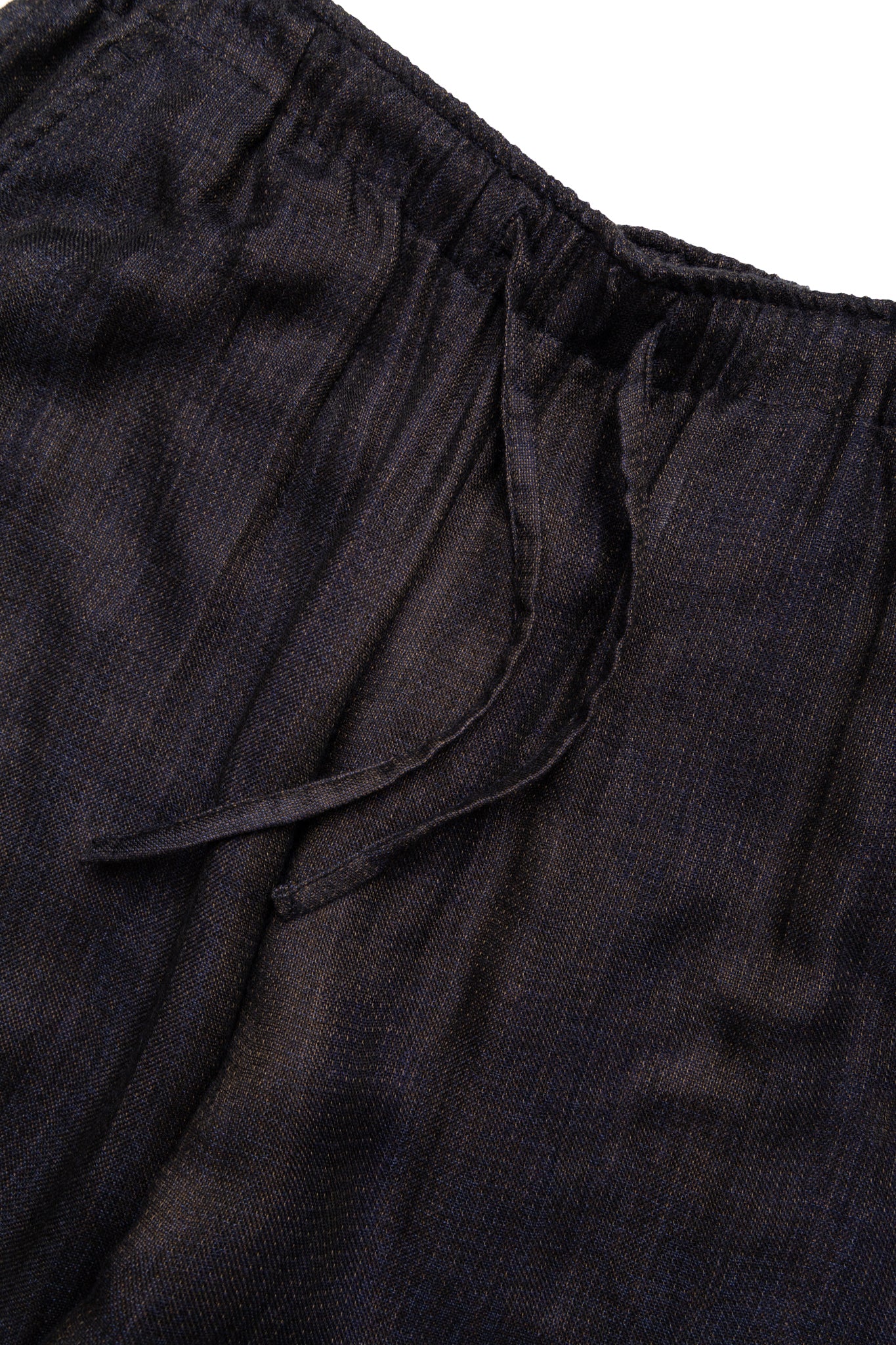 String Easy Pant Rayon Double Face Gauze - Purple - Image 7