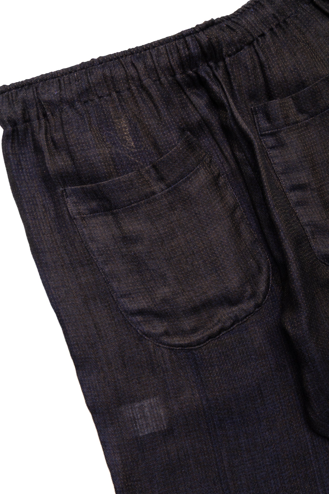 String Easy Pant Rayon Double Face Gauze - Purple - Image 8