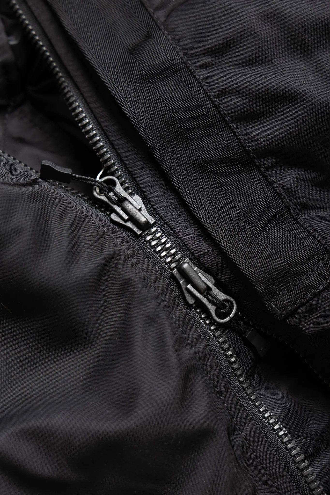 Tech 2Way MA-1 Down Jacket - Black - Image 13