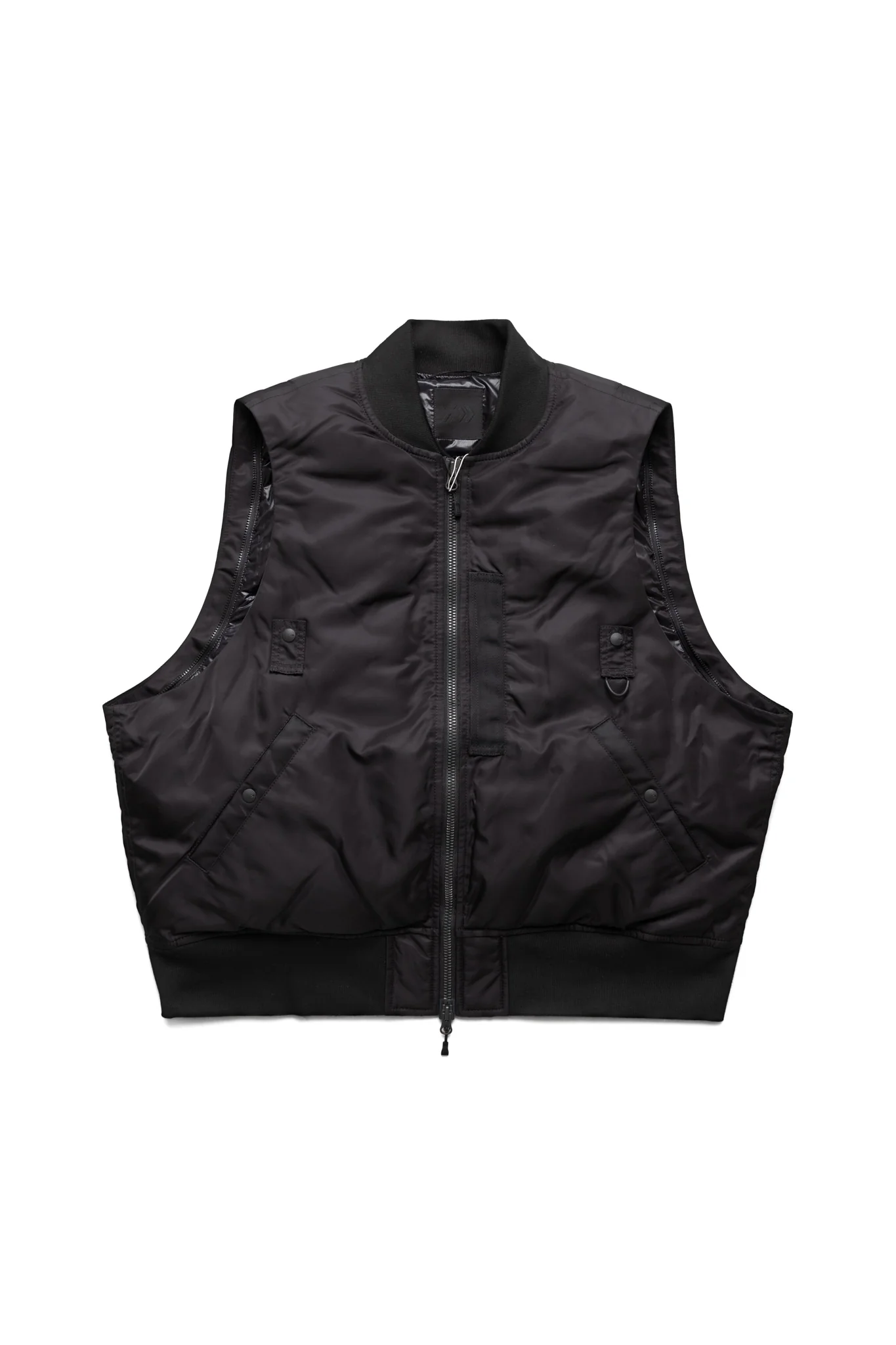 Tech 2Way MA-1 Down Jacket - Black - Image 5