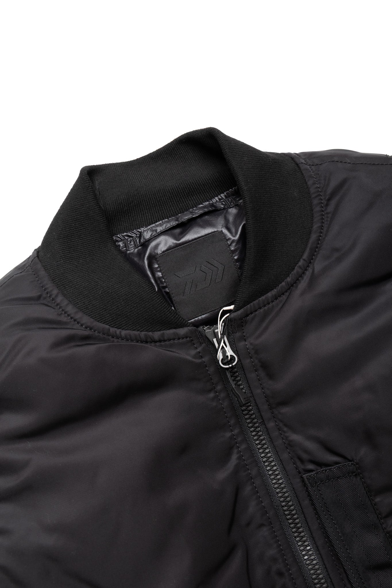 Tech 2Way MA-1 Down Jacket - Black - Image 8