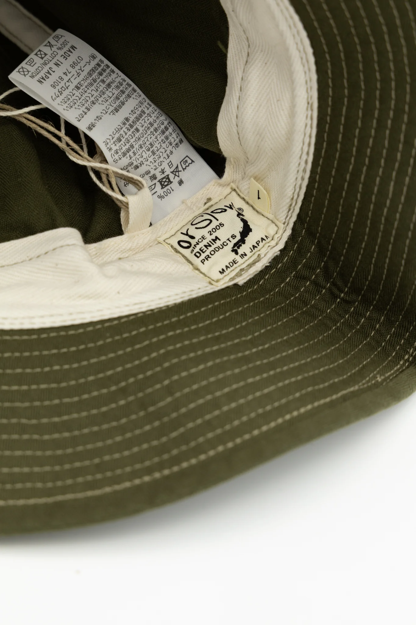 US NAVY Hat Herringbone - Green - Image 5