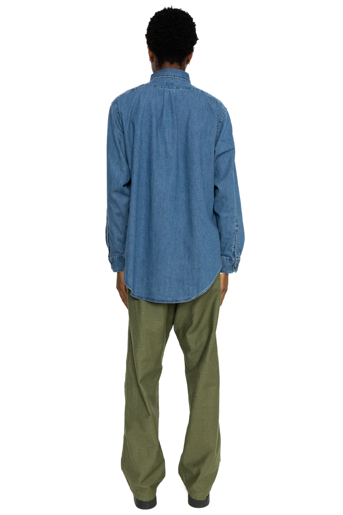 Vintage Fit Fatigue Pants - Dark Olive - Image 5