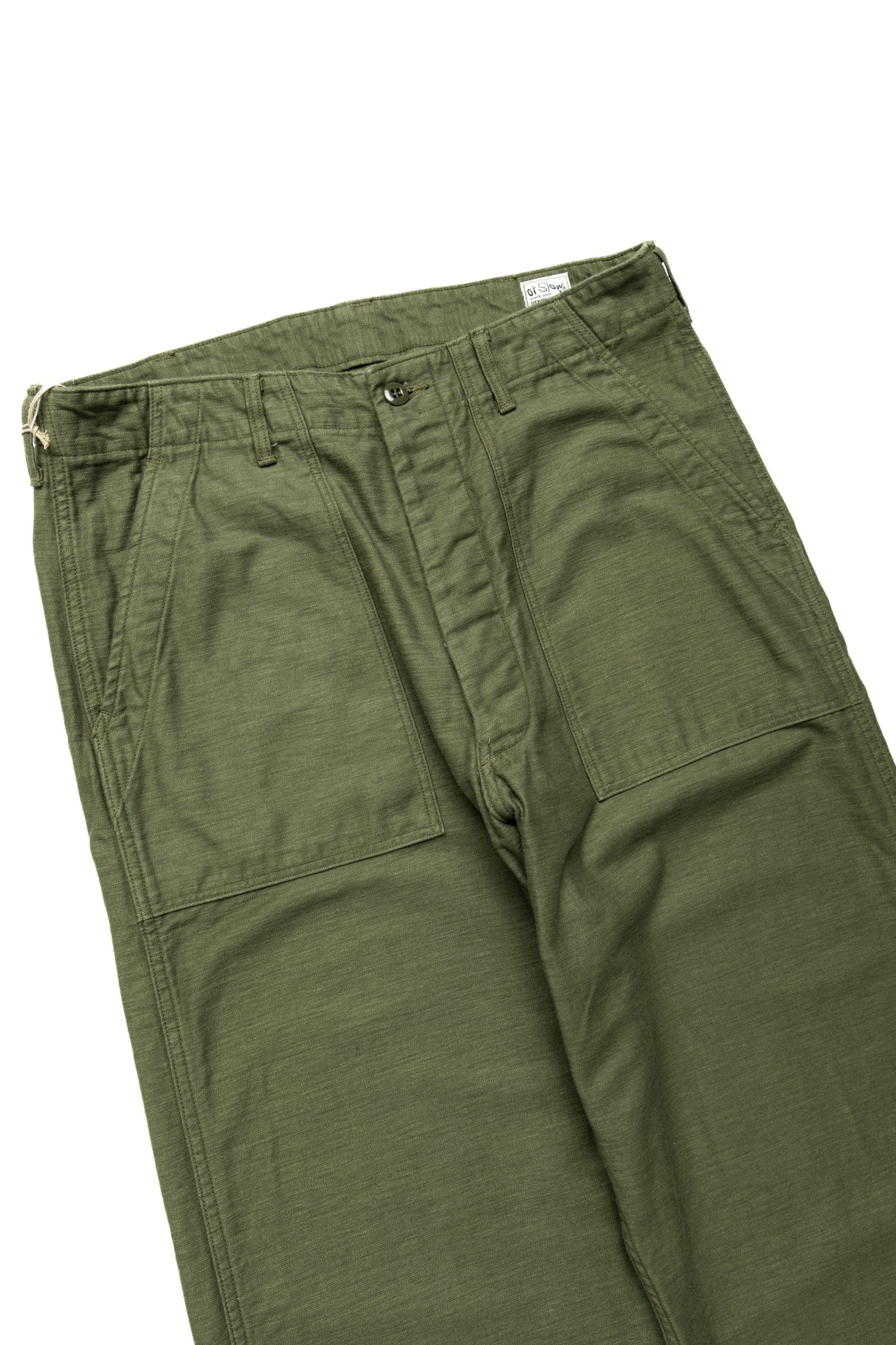 Vintage Fit Fatigue Pants - Dark Olive - Image 6