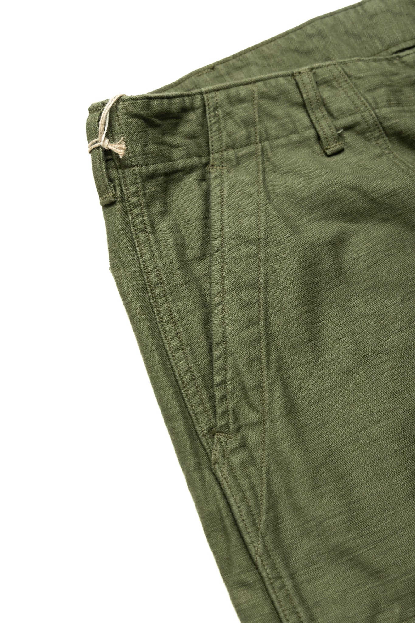 Vintage Fit Fatigue Pants - Dark Olive - Image 7