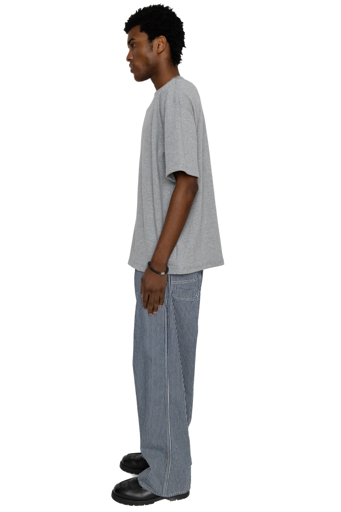 Waffle T-Shirt - Heather Grey - Image 3