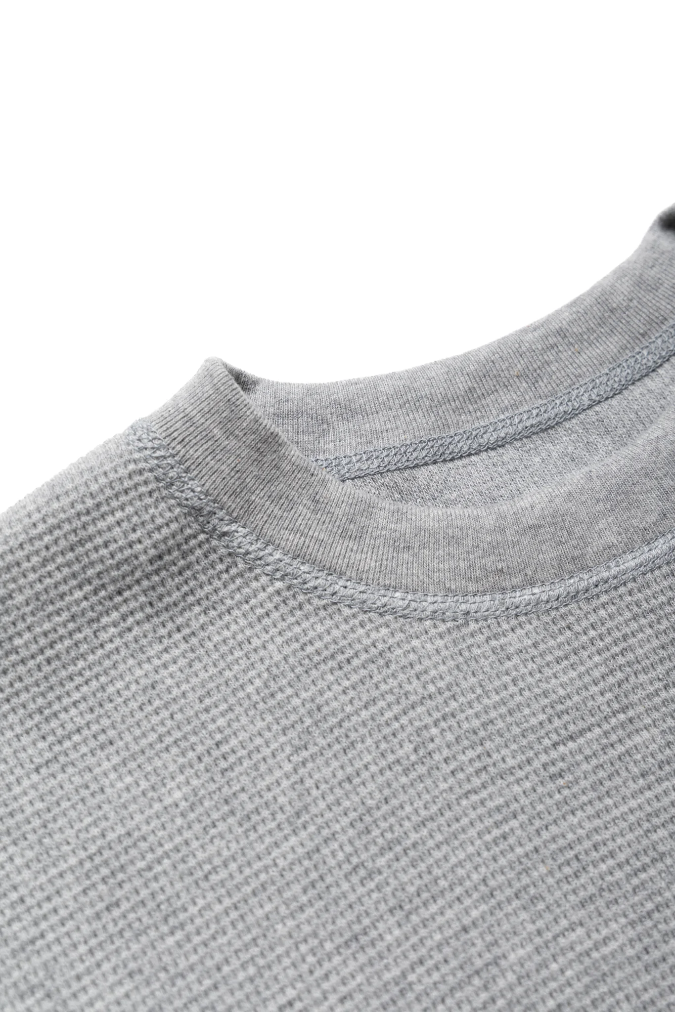 Waffle T-Shirt - Heather Grey - Image 5