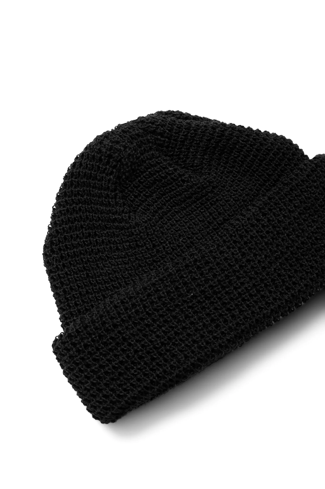 Waffle Watch Cap - Black - Image 2