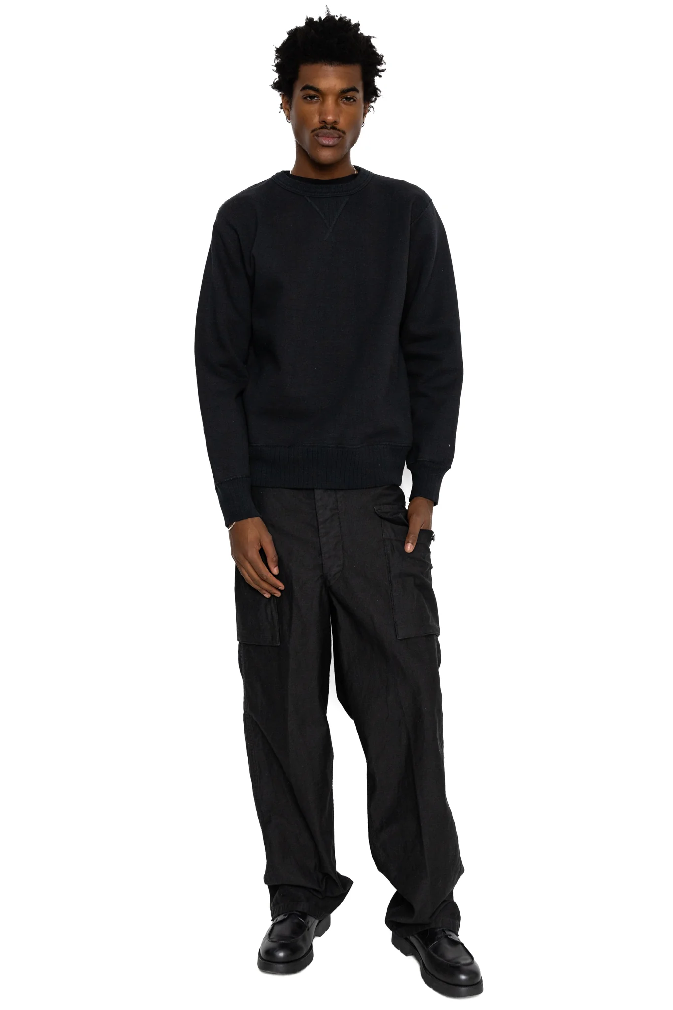 Whitesville Heavy Sweatshirt - Black - Image 2
