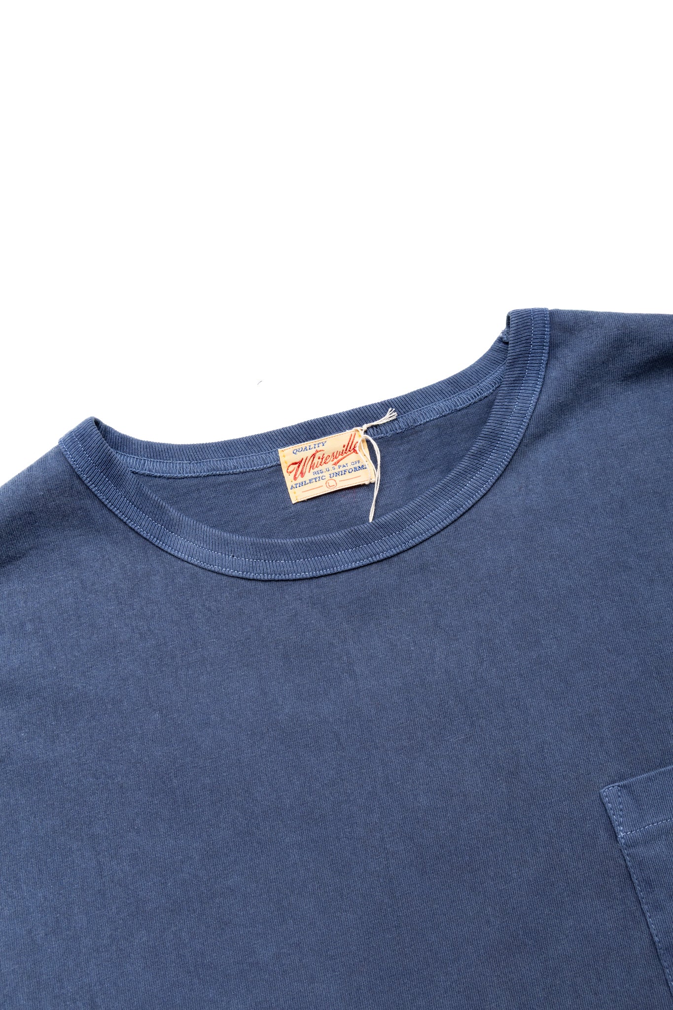 Whitesville Pigment Dye Pocket T-Shirt - Navy - Image 5