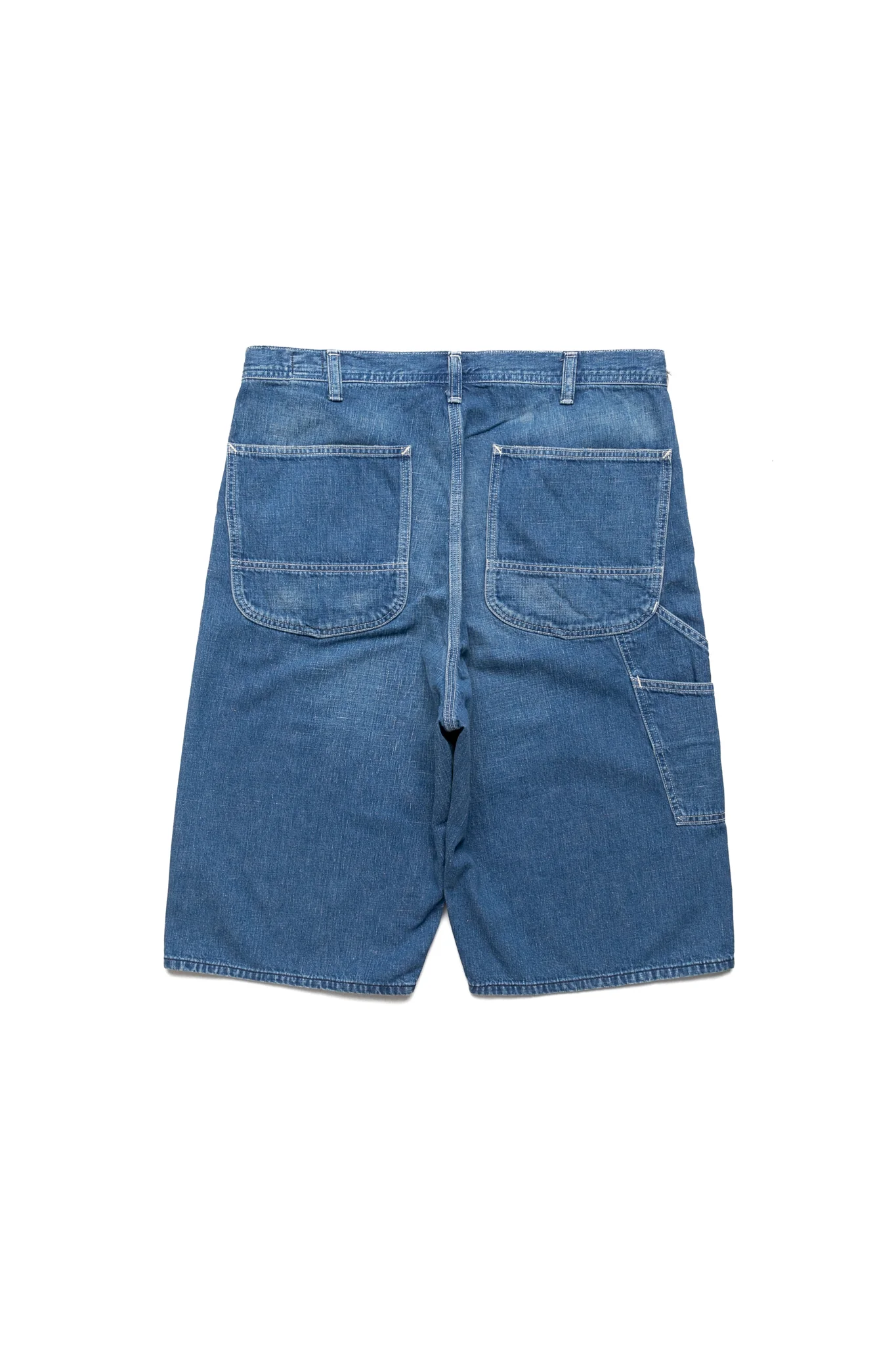Wide Fit 40's Painter Shorts Denim - Used - Image 3