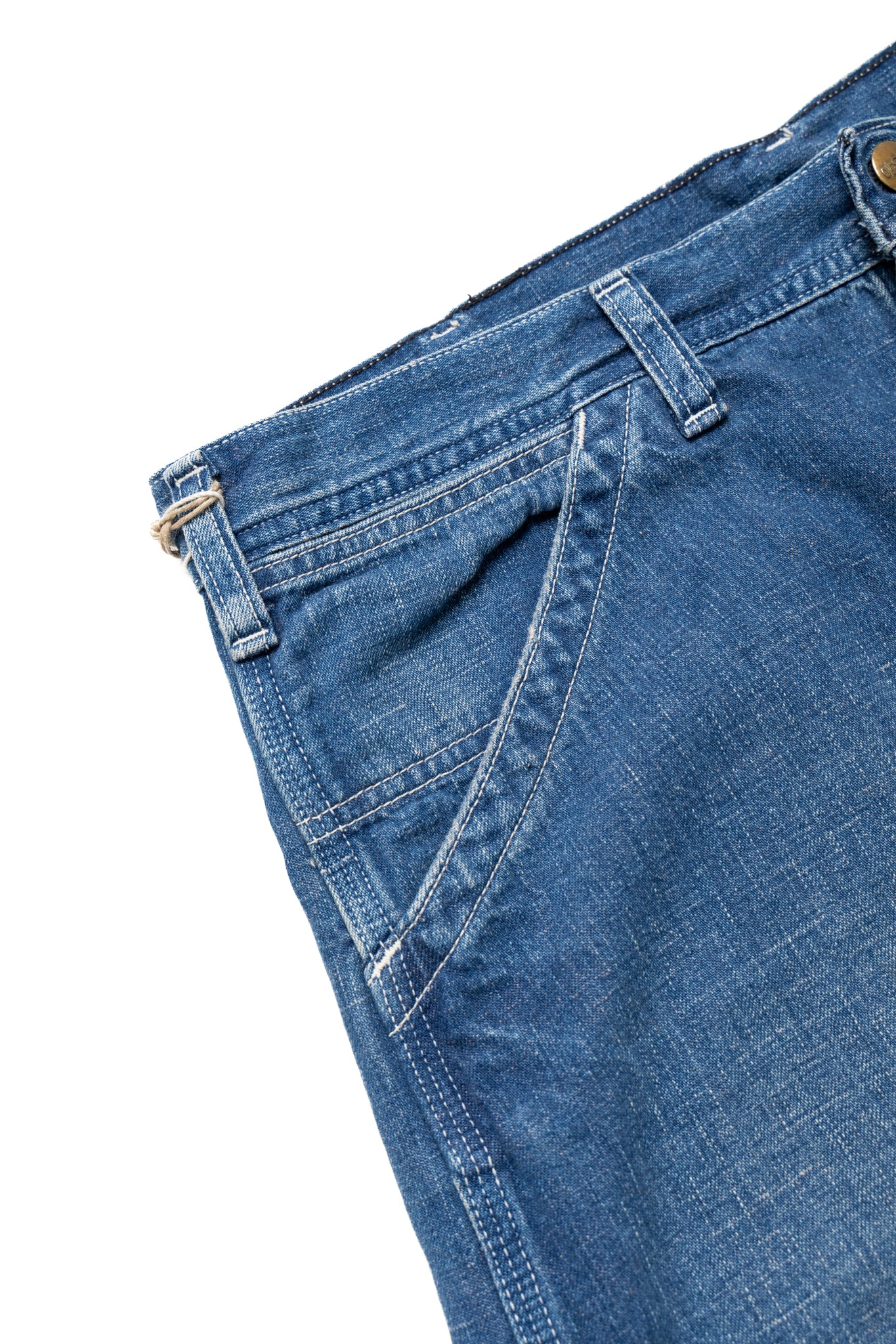 Wide Fit 40's Painter Shorts Denim - Used - Image 6