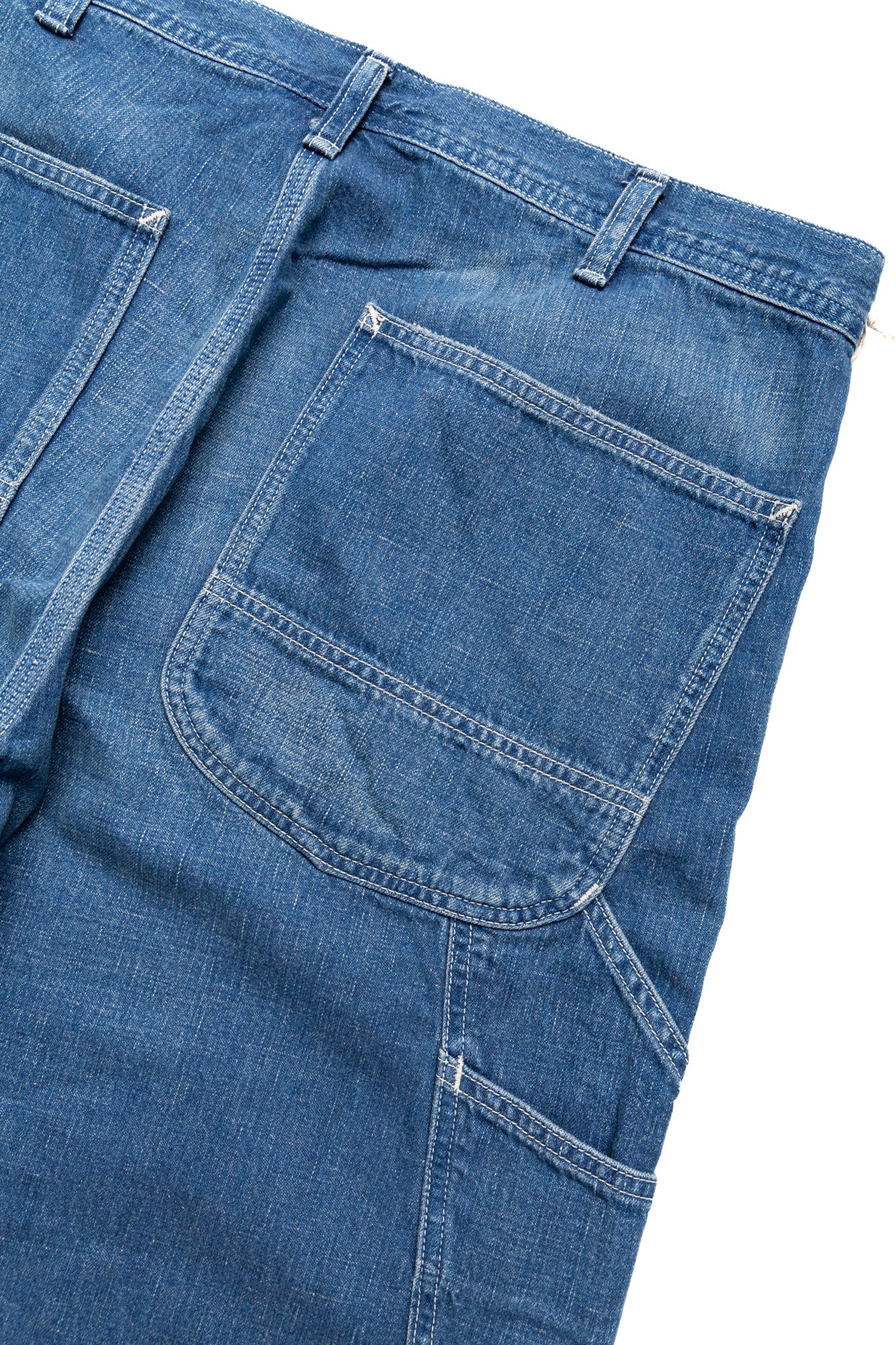 Wide Fit 40's Painter Shorts Denim - Used - Image 9