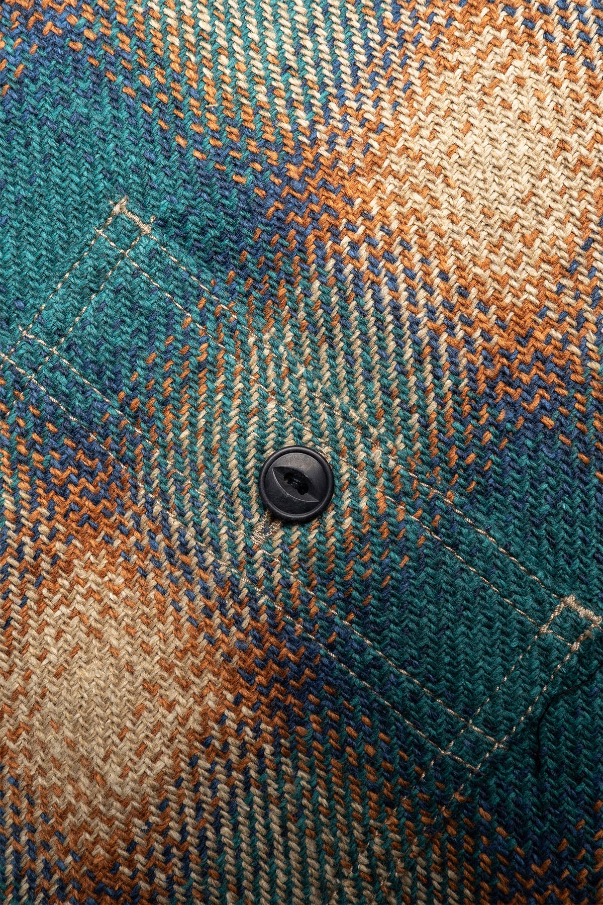 Work Shirt - TC Jazz Nep Plaid - Green - Image 4