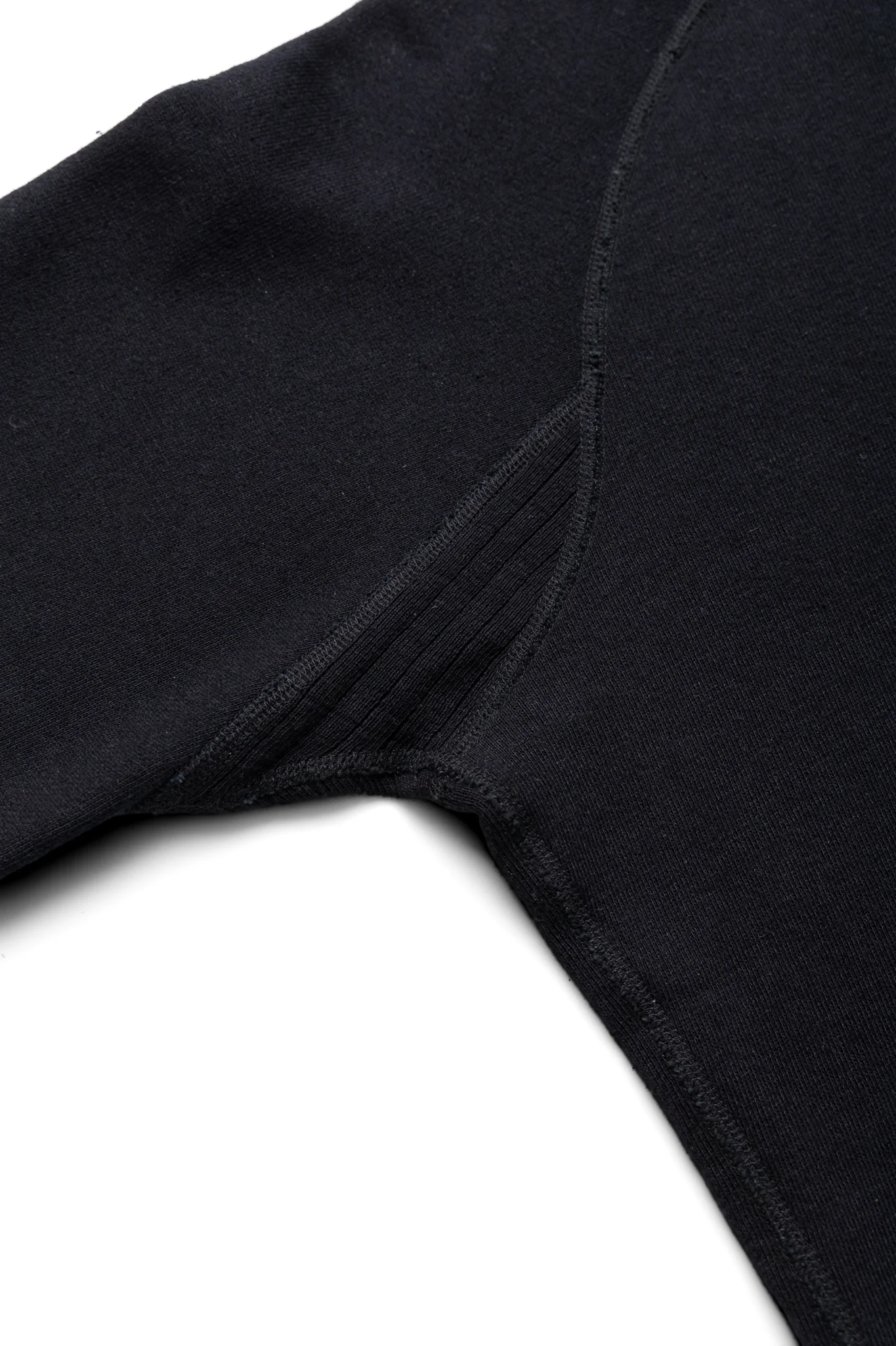Yarn Dyed Indigo Sweatshirt - Indigo x Black - Image 8